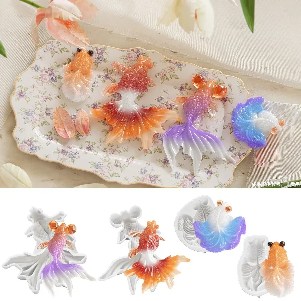 2026 Koi Fish Silicone Resin M - Silicone Mold Ocean ulasan dan harga