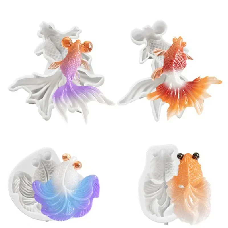 2026 Koi Fish Silicone Resin M - Silicone Mold Ocean ulasan dan harga