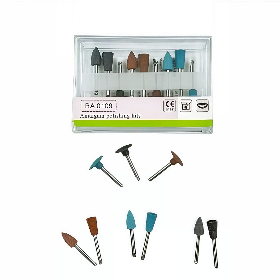 9PCS/Box Dental Polishing Bur  - Resin Art Case ulasan dan harga