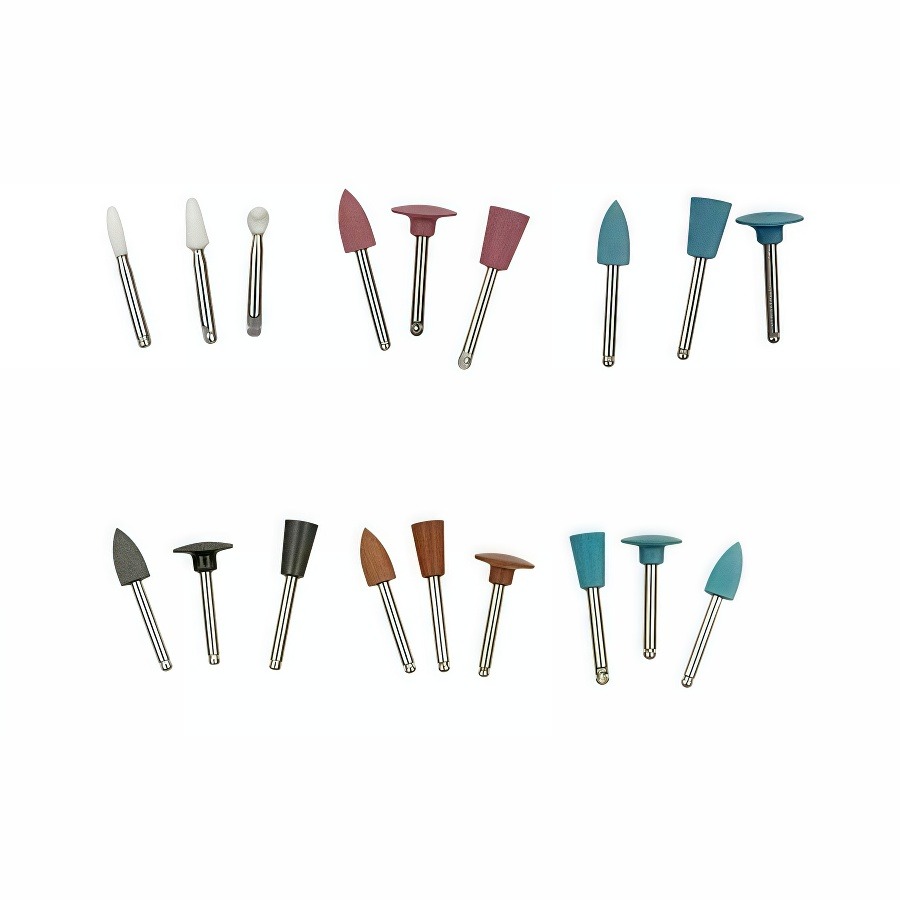 9PCS/Box Dental Polishing Bur  - Resin Art Case ulasan dan harga