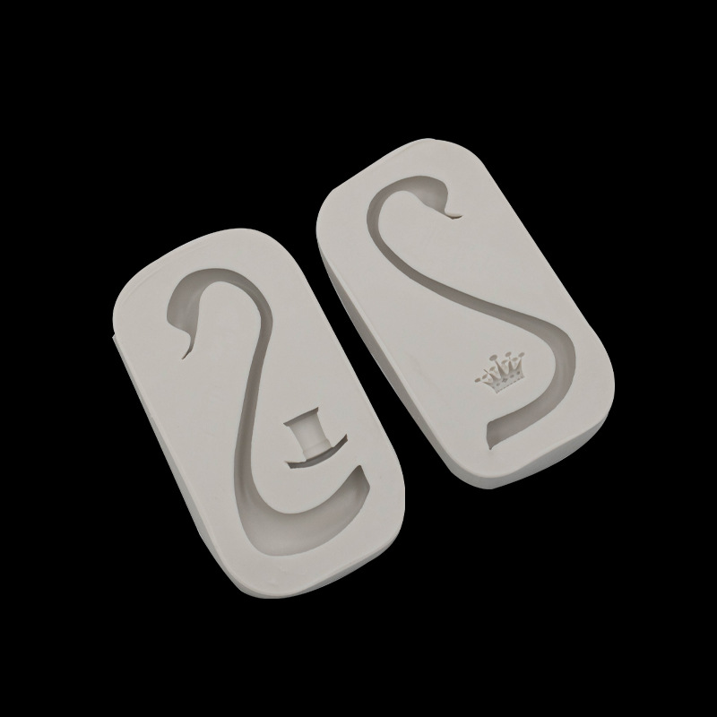 2PCS/SET DIY Swan Neck Feather - Silicone Mold Ocean ulasan dan harga