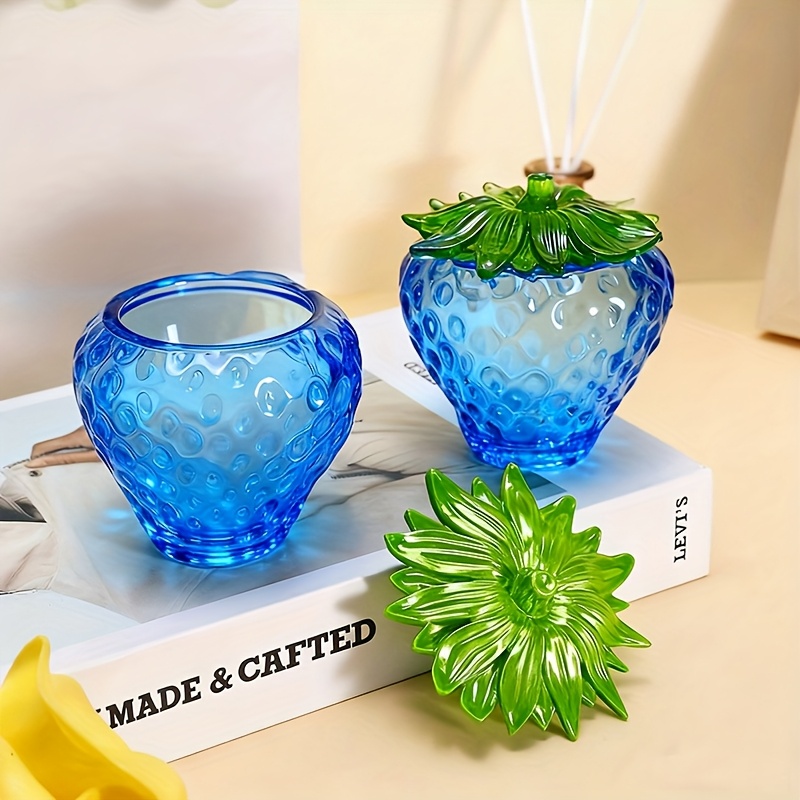 1 Piece of Strawberry Can Resi - Resin Art Case ulasan dan harga