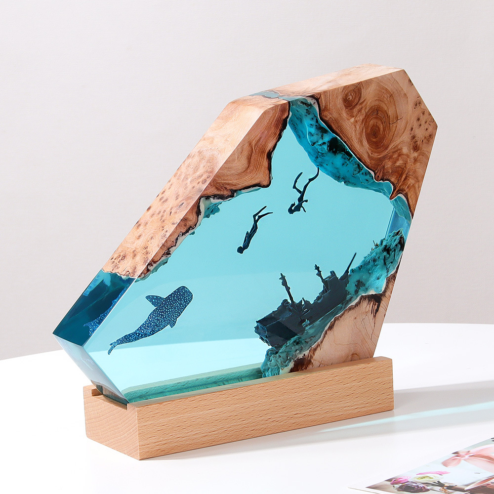 New Creative Indoor Bedroom Of - Resin Art Table Top ulasan dan harga