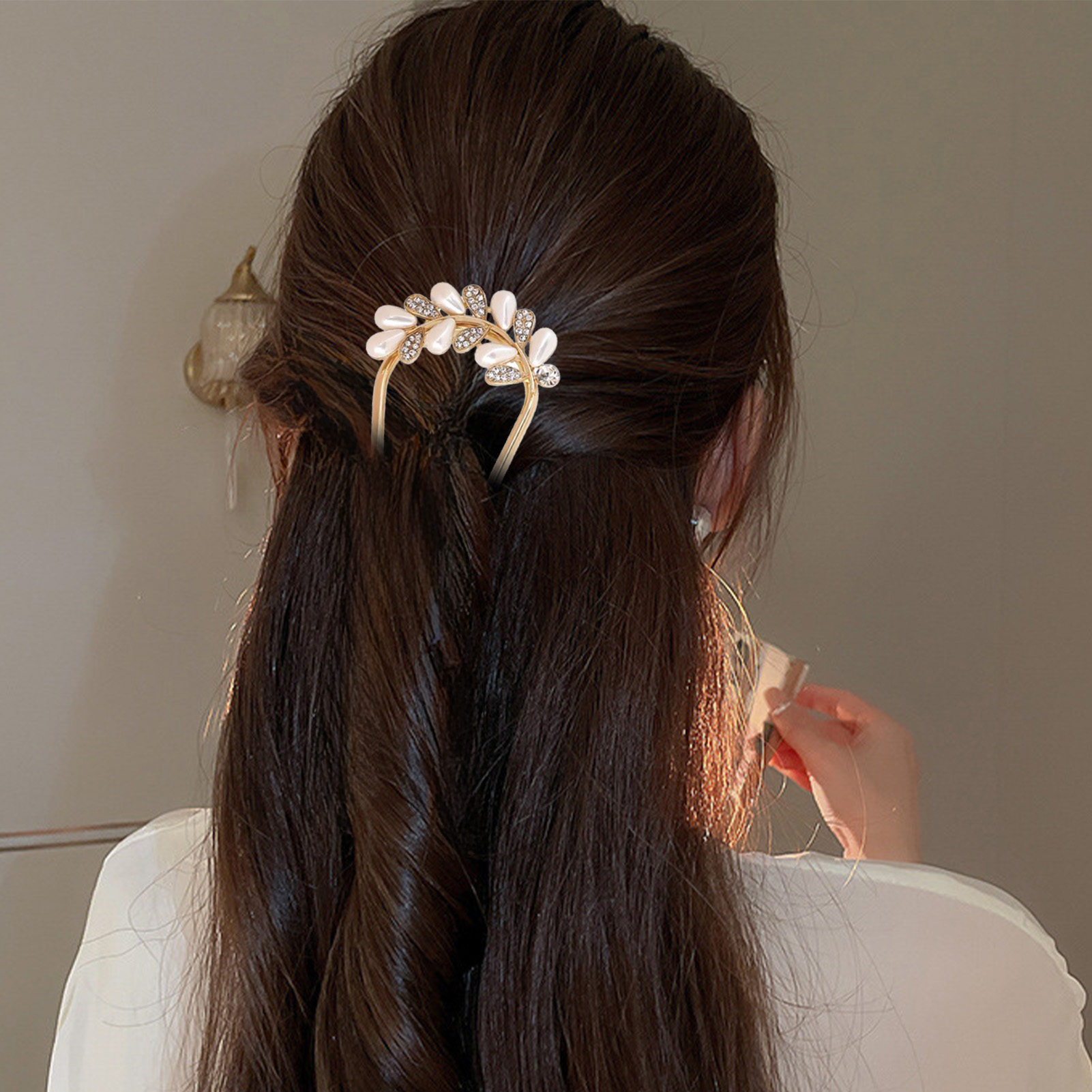 1/2pcs U Shaped Hairpin for Wo - Resin Art Store ulasan dan harga