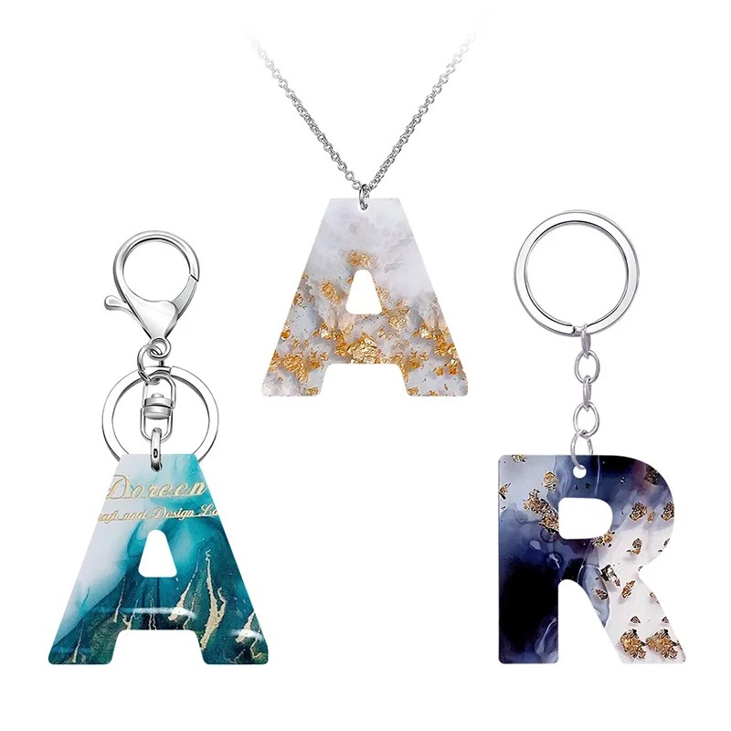Alphabet Epoxy Resin Silicone  - Resin Art Letters ulasan dan harga