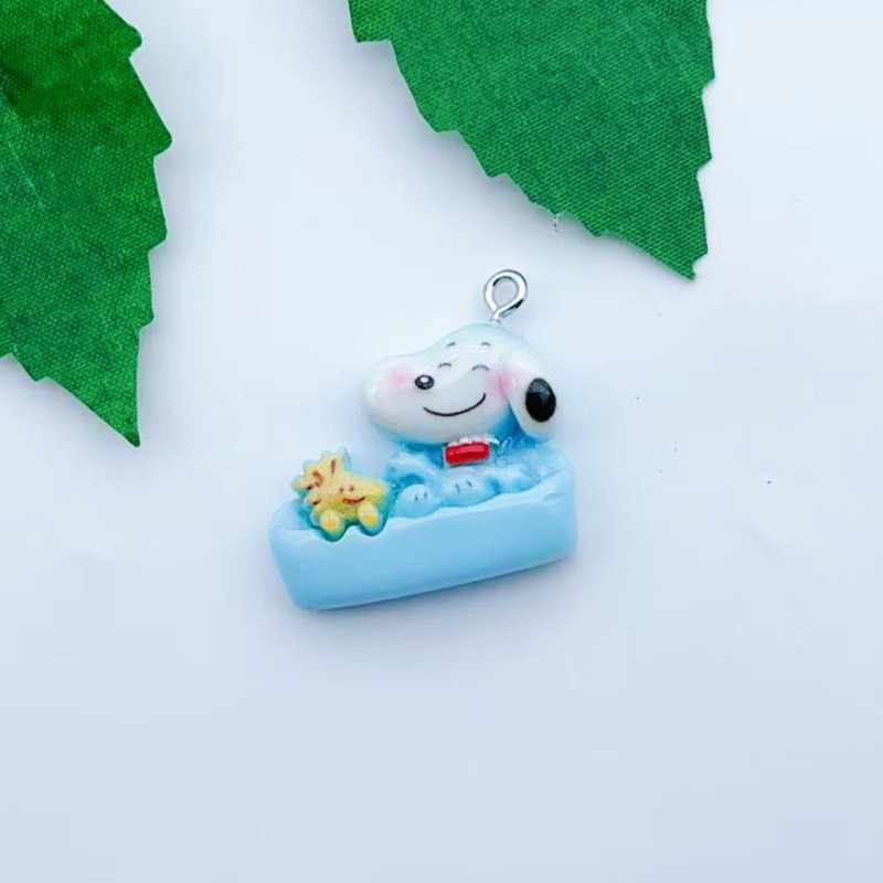 12pcs resin cartoon dog pendan - Resin Art Store ulasan dan harga