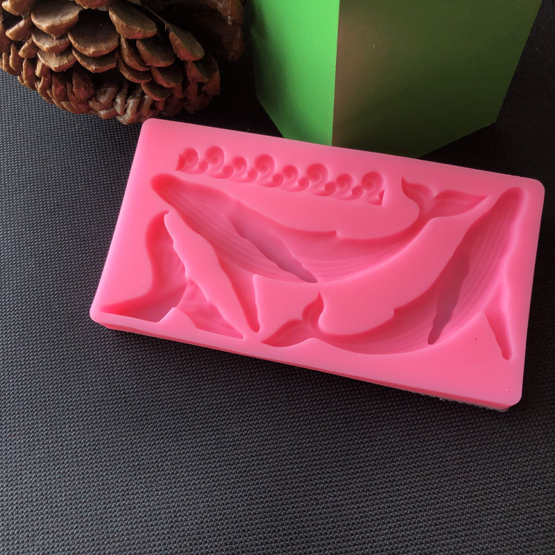 DIY Whale Silicone Mold Ocean  - Silicone Mold Ocean ulasan dan harga