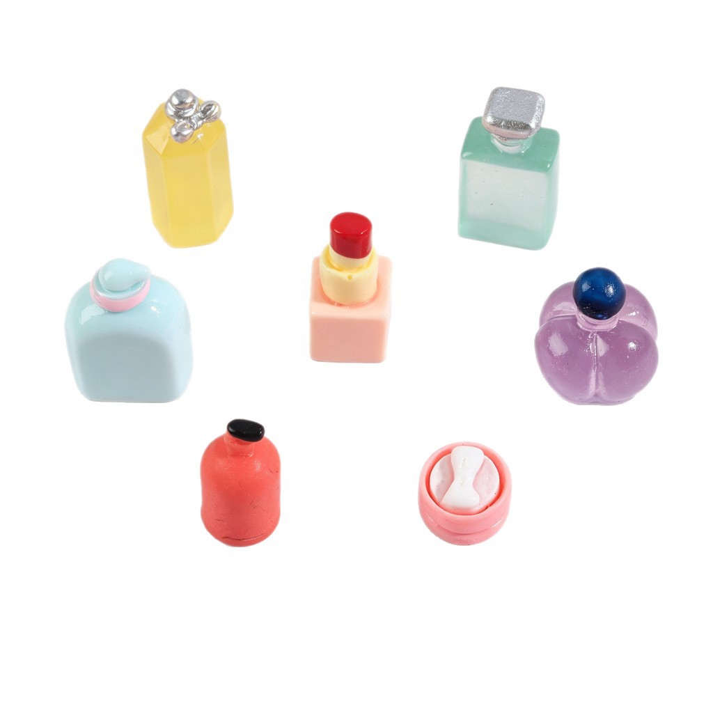 7PC Resin Charms Cosmetic Make - Resin Art Phone Case ulasan dan harga