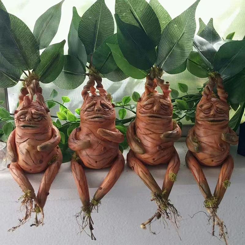 1PCS Mandrake Grass Resin Stat - Resin Art Gift For Anniversary ulasan dan harga