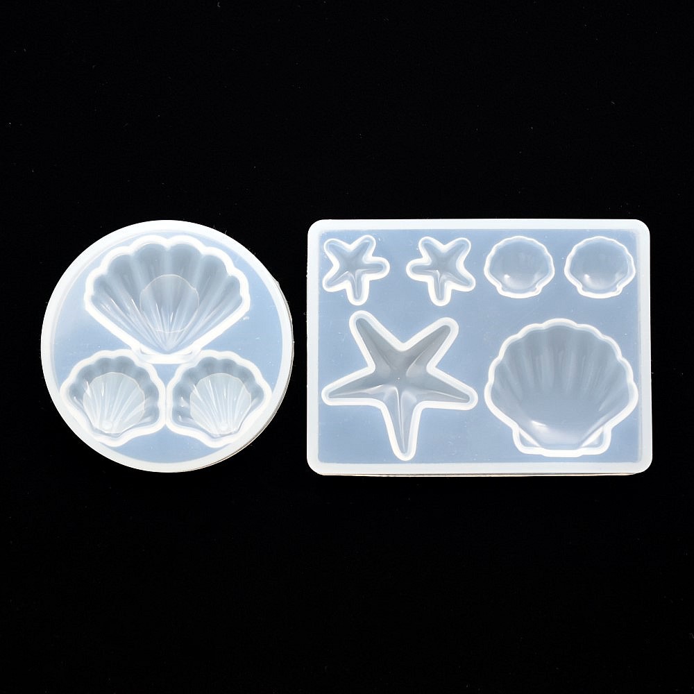 Shell Beads Pendant Silicone M - Silicone Mold Ocean ulasan dan harga