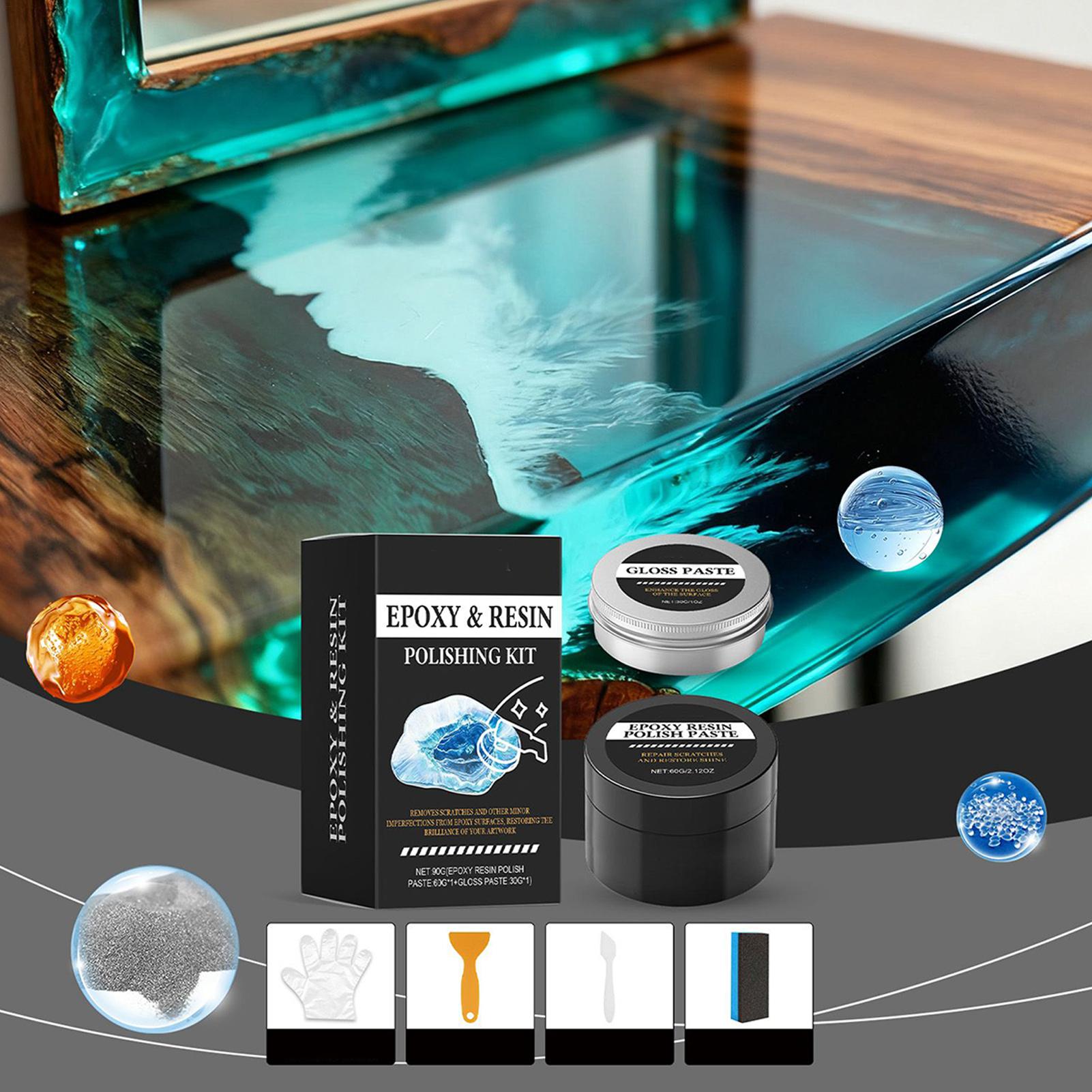 Epoxy Resin Polishing Kit - Cr - Resin Art Kit ulasan dan harga