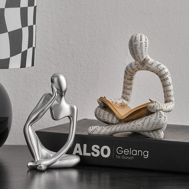 Romantic Couple Resin Sculptur - Resin Art Gift For Anniversary ulasan dan harga