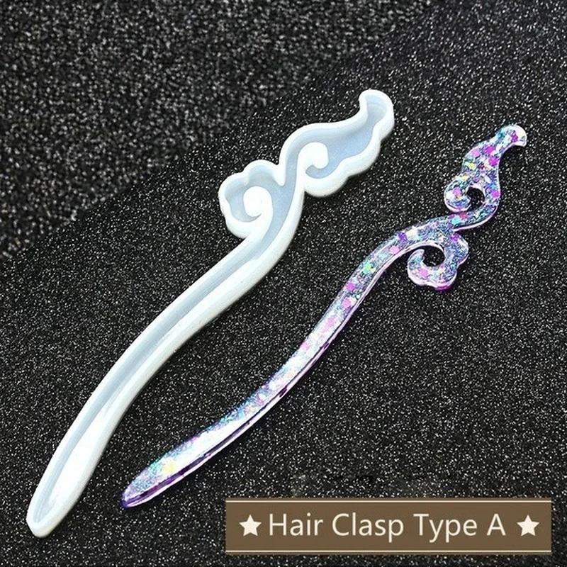New Transparent Hairpin Silico - Resin Art Store ulasan dan harga