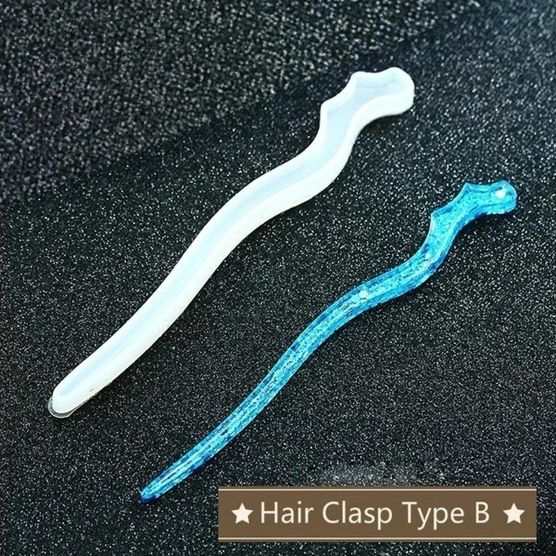 New Transparent Hairpin Silico - Resin Art Store ulasan dan harga