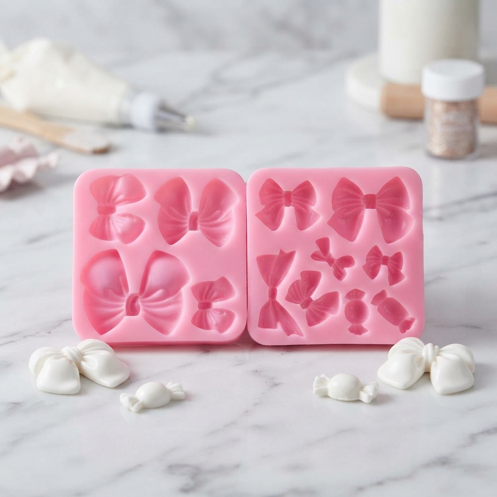 Silicone Bow Knot Resin Art Mo - Resin Art Kitchen ulasan dan harga