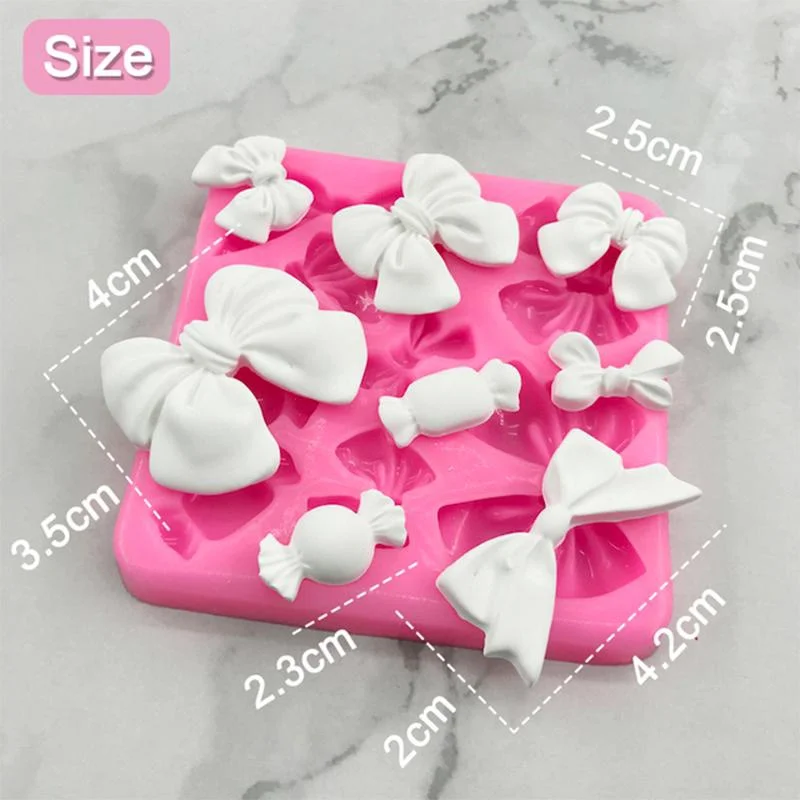 Silicone Bow Knot Resin Art Mo - Resin Art Kitchen ulasan dan harga