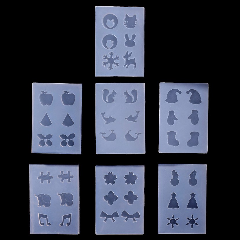 SNASAN Earrings Beads Cute Cha - Silicone Mold Ocean ulasan dan harga