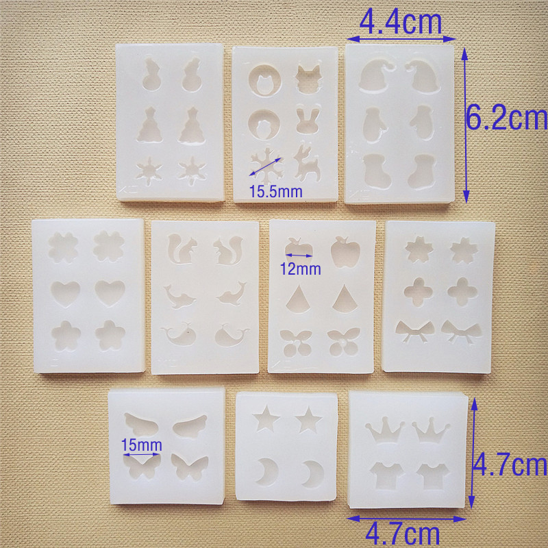 SNASAN Earrings Beads Cute Cha - Silicone Mold Ocean ulasan dan harga