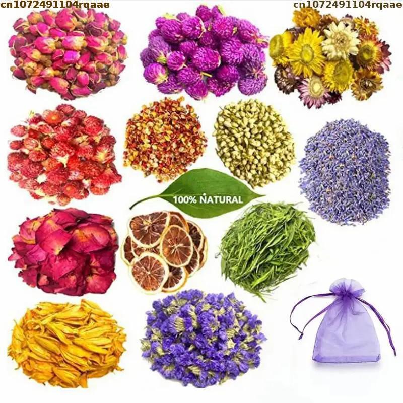 800g 100% Natural Dried Flower - Resin Art With Rose ulasan dan harga
