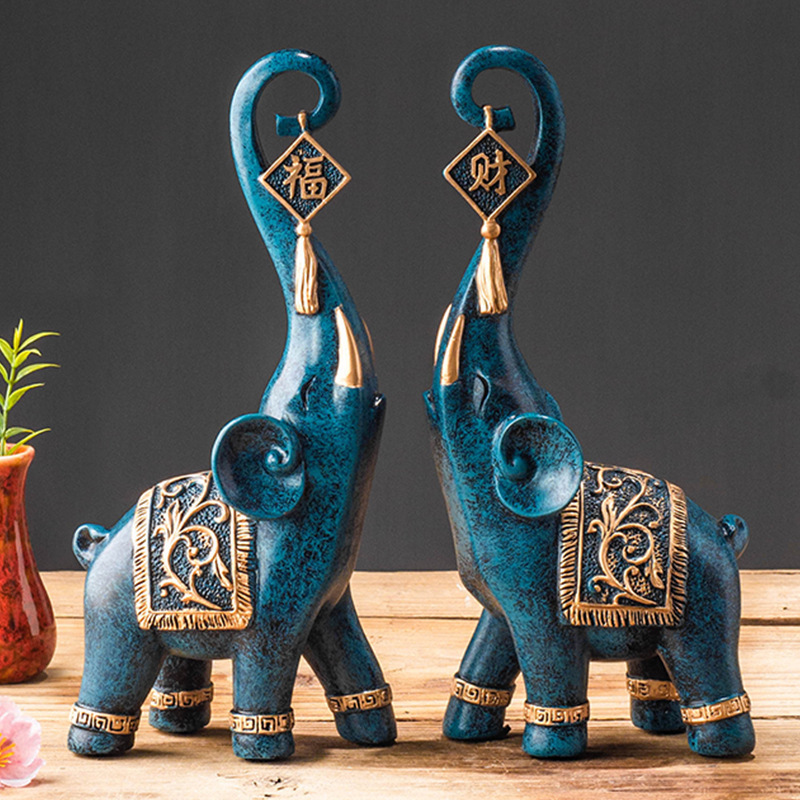 One Pair Chinese Style Lucky W - Resin Art Gift For Anniversary ulasan dan harga