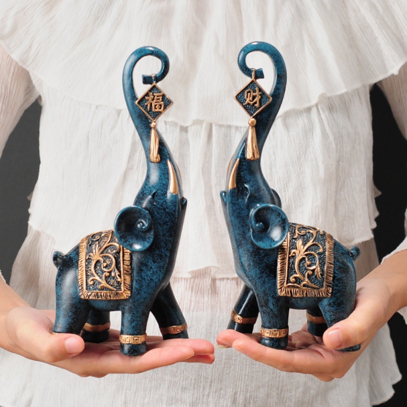 One Pair Chinese Style Lucky W - Resin Art Gift For Anniversary ulasan dan harga