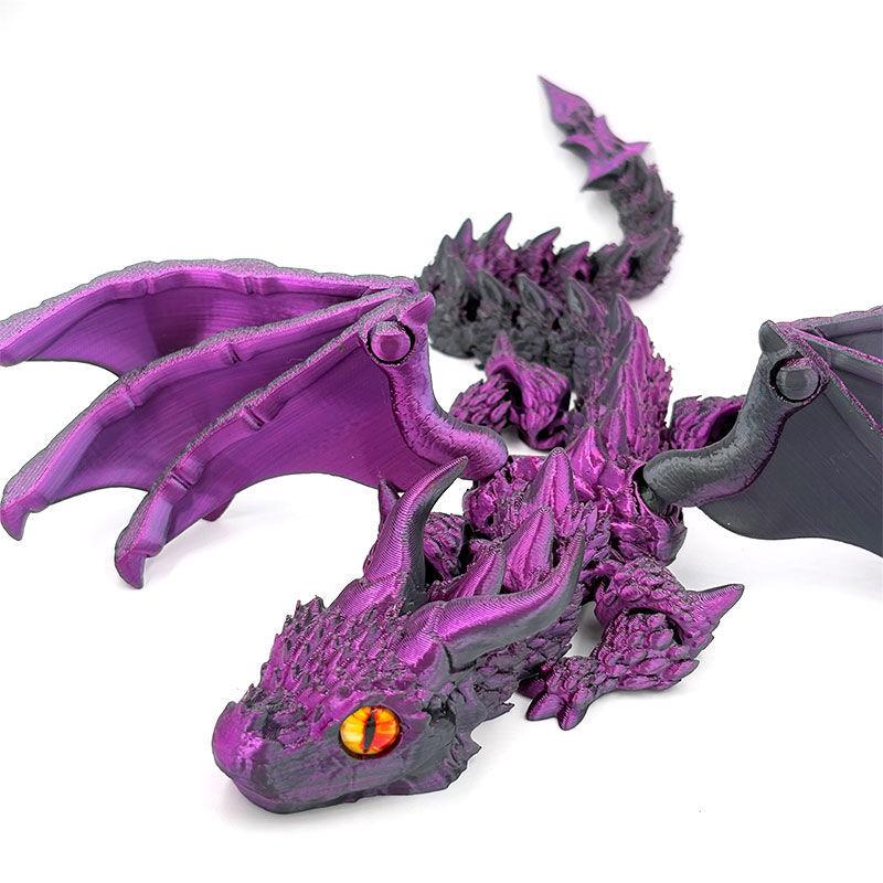 3D Printed Winged Carriage Dra - Resin Art Table Top ulasan dan harga