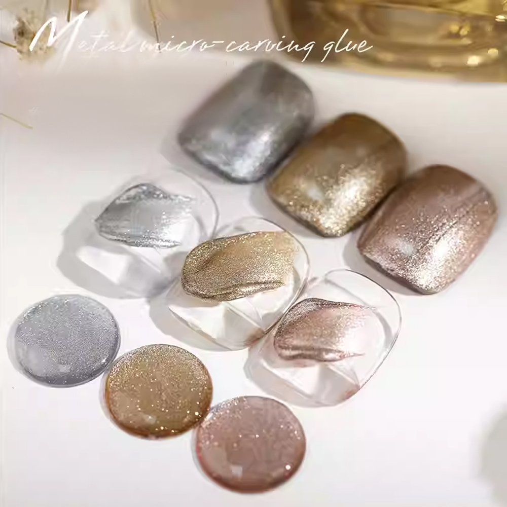 8g Metallic Carving Gel 3D Emb - Resin Art With Rose ulasan dan harga
