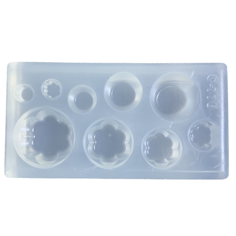 Cute Pudding Shape Silicone Mo - Resin Art Glue ulasan dan harga