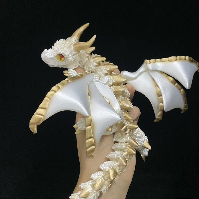 3D Printed Winged Carriage Dra - Resin Art Table Top ulasan dan harga