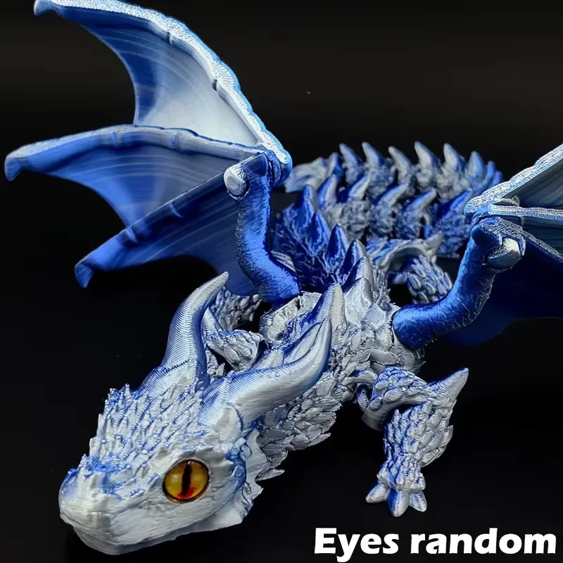 3D Printed Winged Carriage Dra - Resin Art Table Top ulasan dan harga