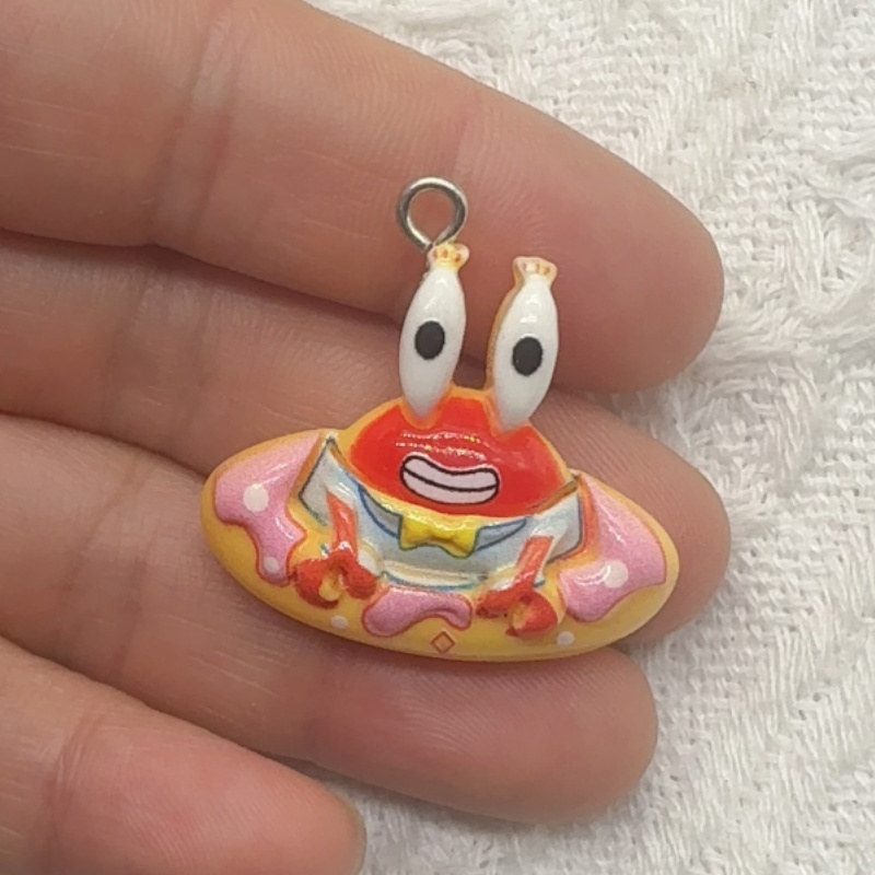 10pcs cartoon resin pendant, D - Resin Art Store ulasan dan harga