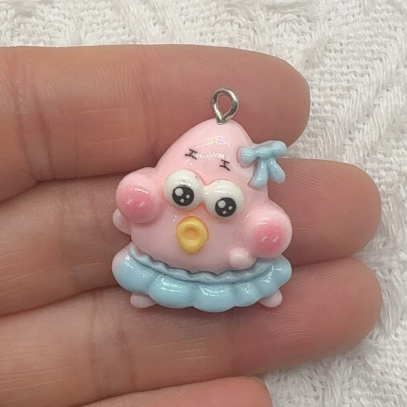 10pcs cartoon resin pendant, D - Resin Art Store ulasan dan harga