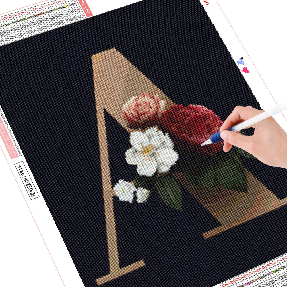 Frameless, Diamond Painting Ki - Resin Art Letters ulasan dan harga