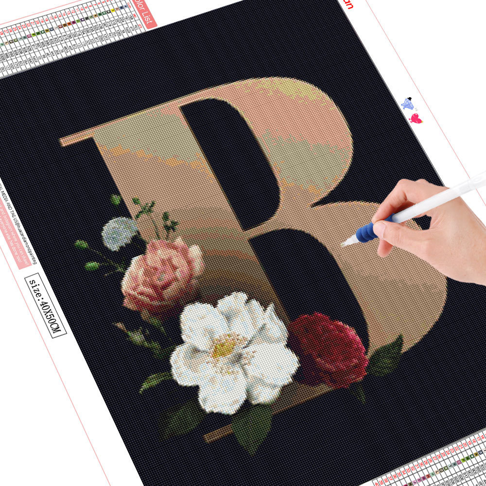 Frameless, Diamond Painting Ki - Resin Art Letters ulasan dan harga