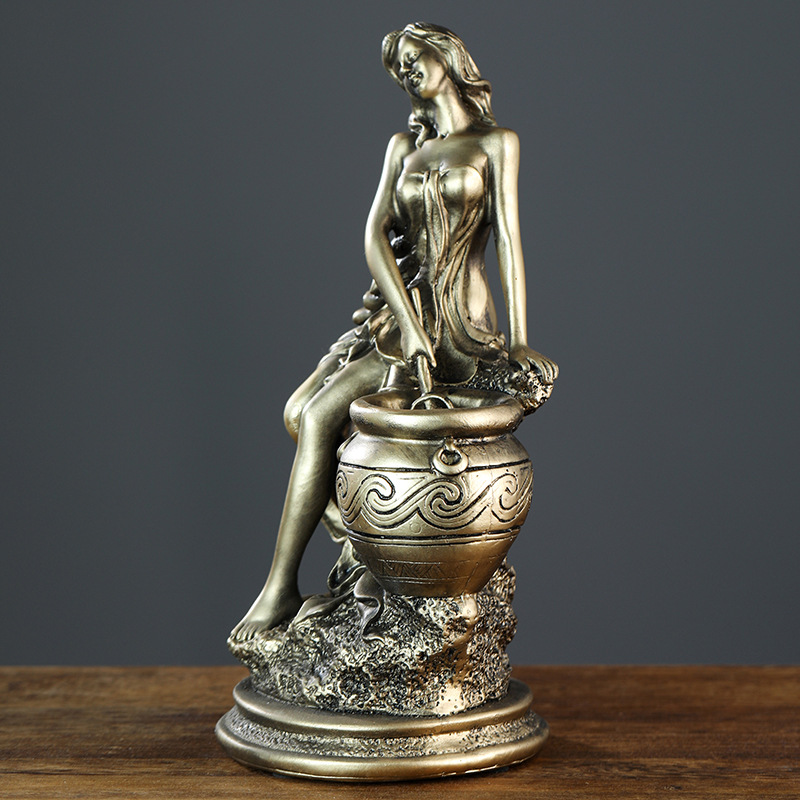 Greek Goddess Statue Handcraft - Resin Art Gift For Anniversary ulasan dan harga