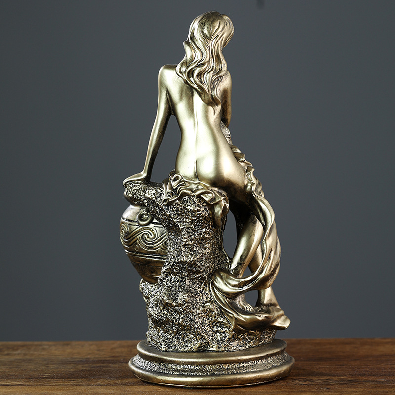 Greek Goddess Statue Handcraft - Resin Art Gift For Anniversary ulasan dan harga