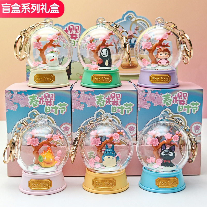 Hayao Miyazaki Keychain Cherry - Resin Art Case ulasan dan harga
