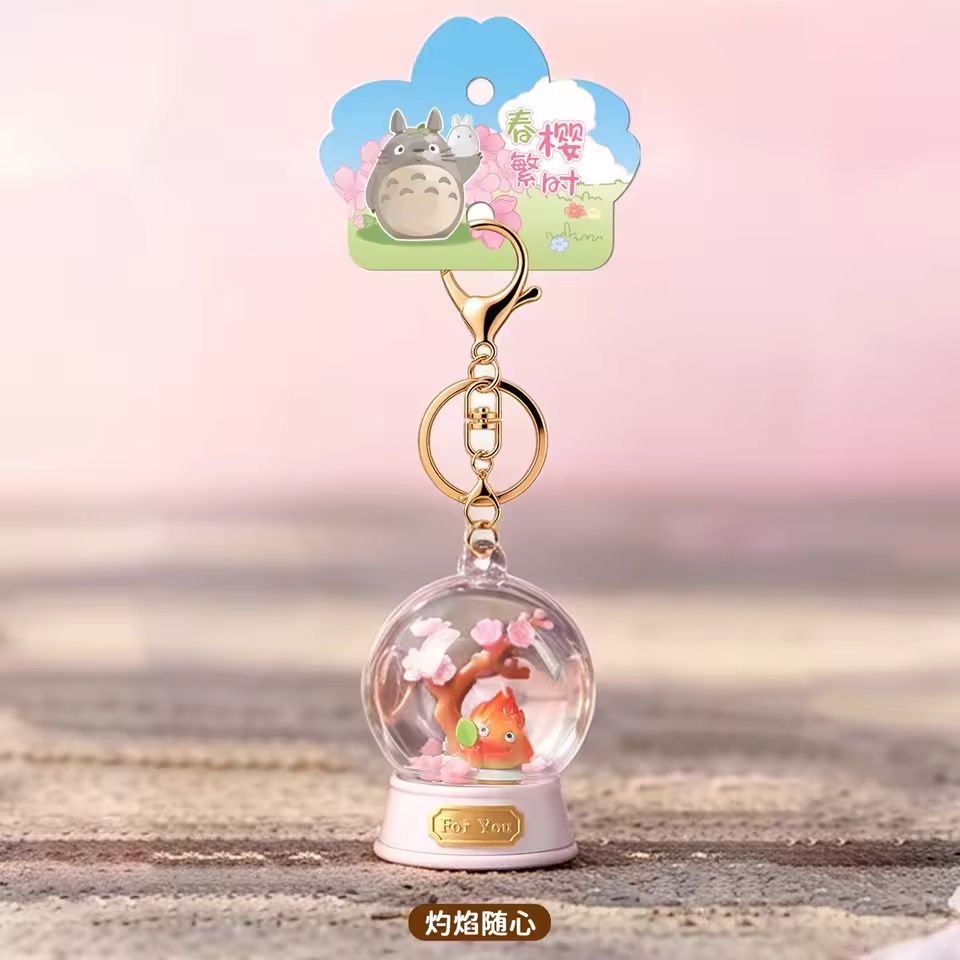Hayao Miyazaki Keychain Cherry - Resin Art Case ulasan dan harga