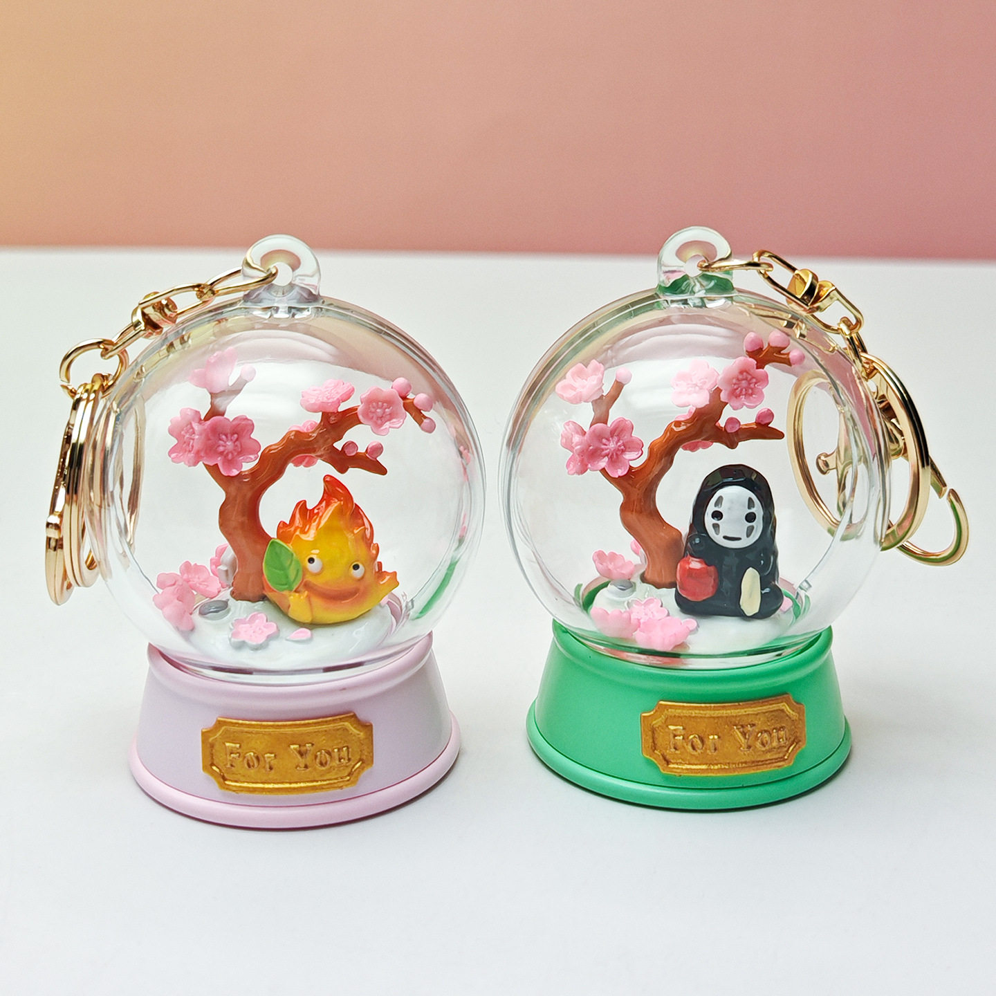 Hayao Miyazaki Keychain Cherry - Resin Art Case ulasan dan harga