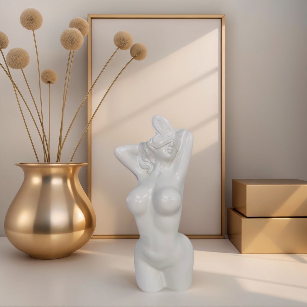 1 Piece of Artistic Human-Shap - Resin Art Table Top ulasan dan harga