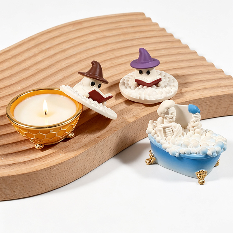 Human Skeleton Ghost Bathtub S - Resin Art Case ulasan dan harga