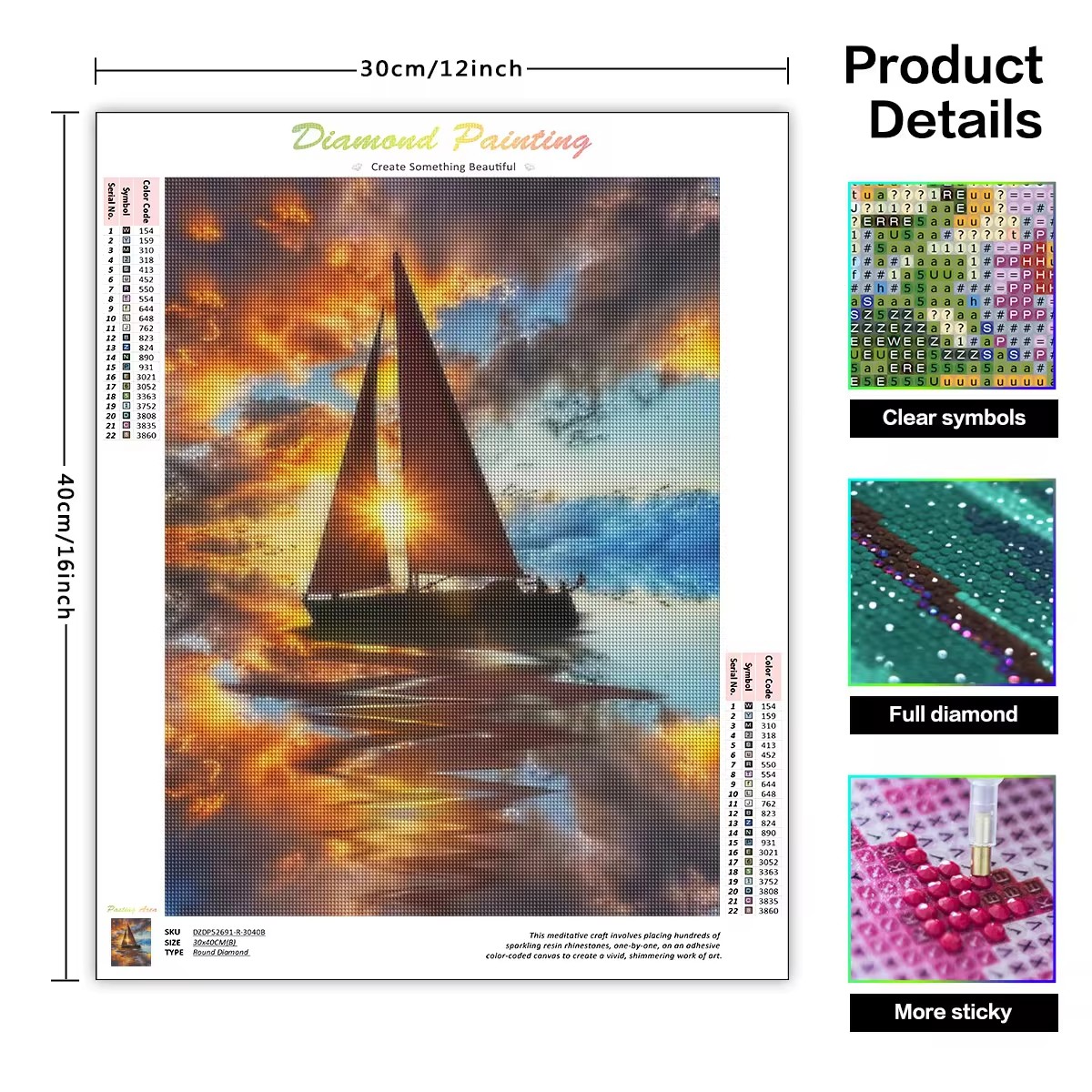 Animal Diamond Painting Kits W - Resin Art Ideas ulasan dan harga
