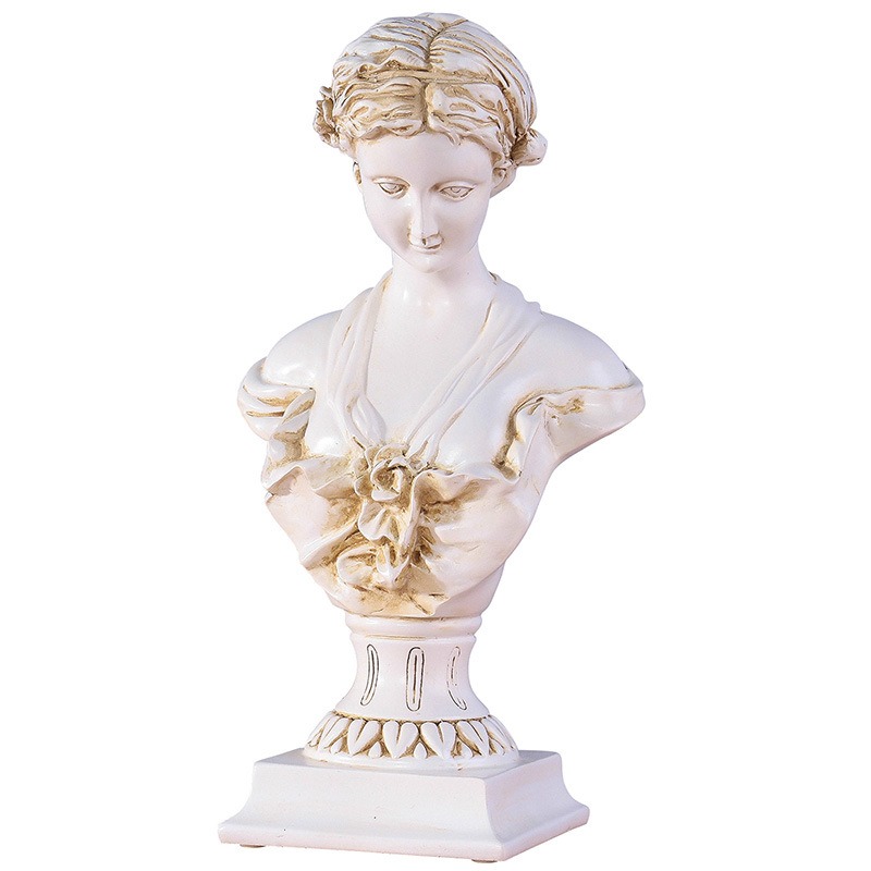 1pc Goddess Bust Statue Classi - Resin Art Table Top ulasan dan harga