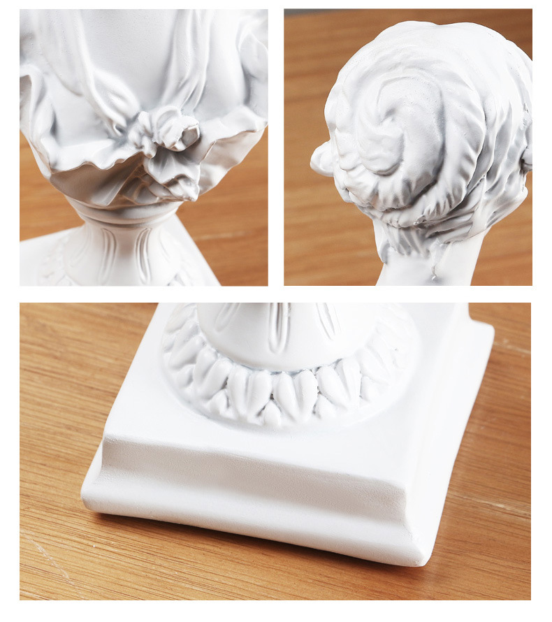1pc Goddess Bust Statue Classi - Resin Art Table Top ulasan dan harga